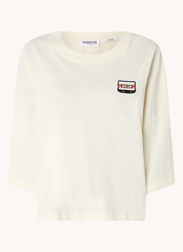 T-shirt oversize Essential Antwerp Glycine in cotone biologico