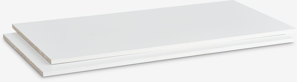 Półki RABERG do szafy RABERG 200 2 szt./opakowanie białe