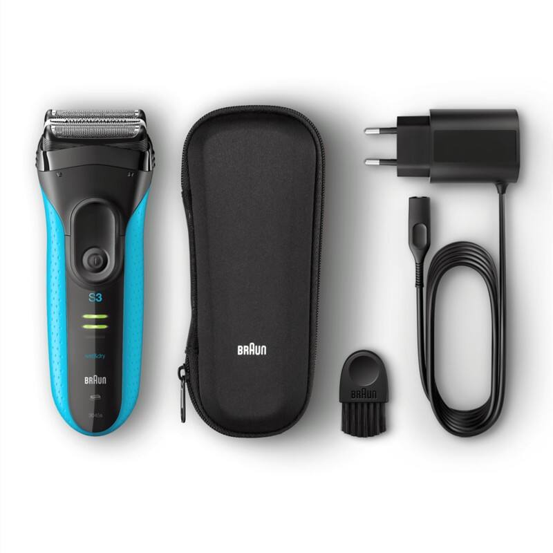 BRAUN Trimmer Schwarz, Blau 3045s