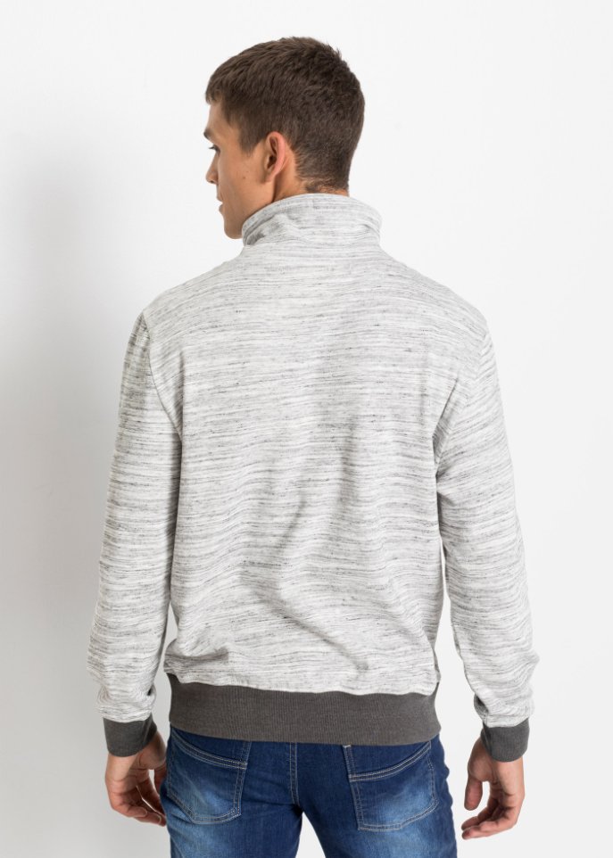 Sweatshirt mit Stehkragen