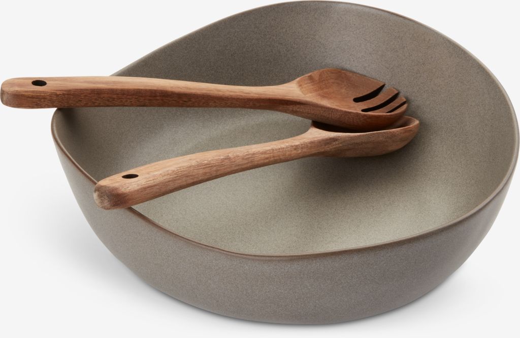 VEGARD Miska VEGARD Ø30xW9cm szara