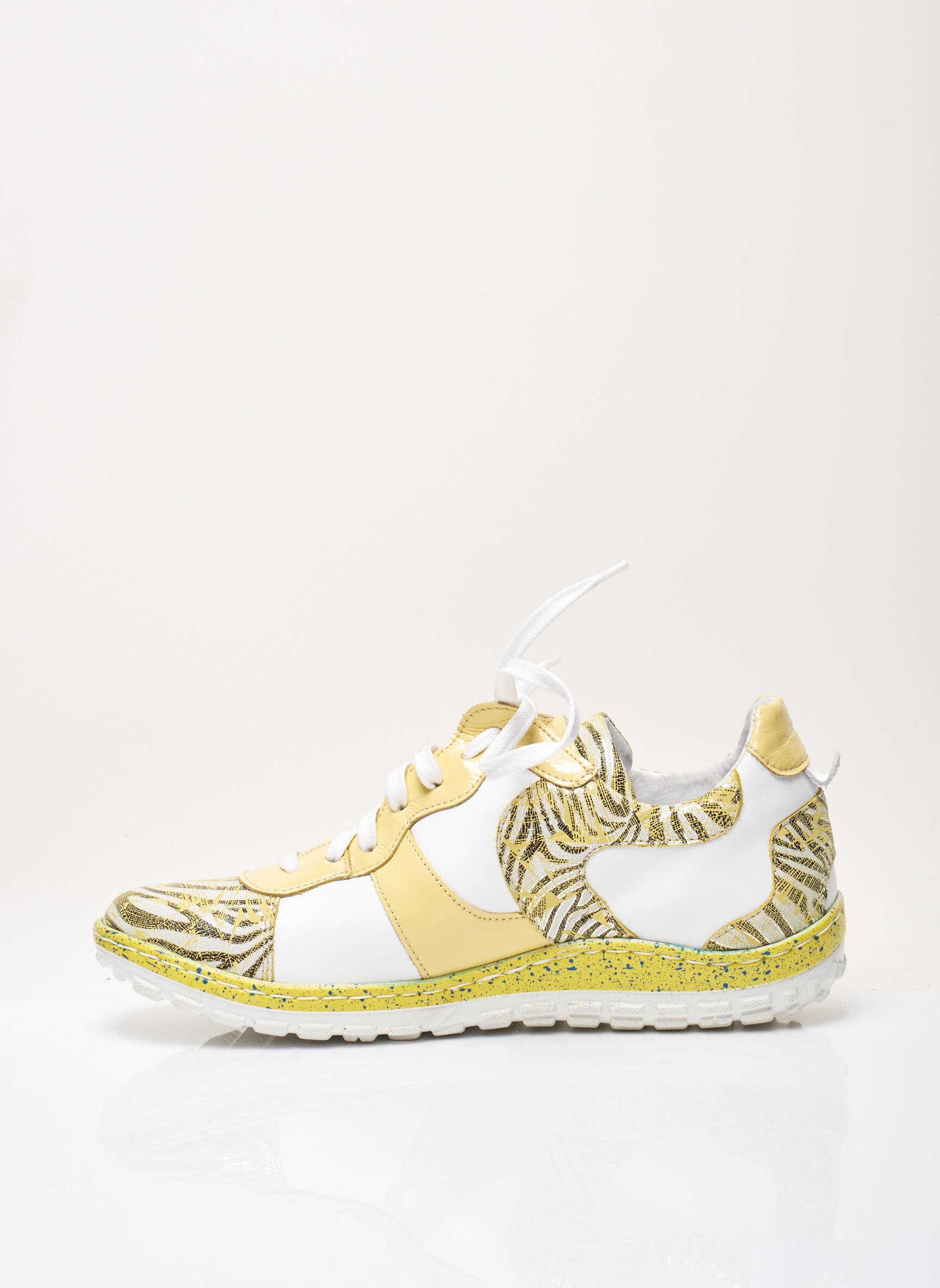 Maciejka Obuwie Baskets Femme couleur jaune