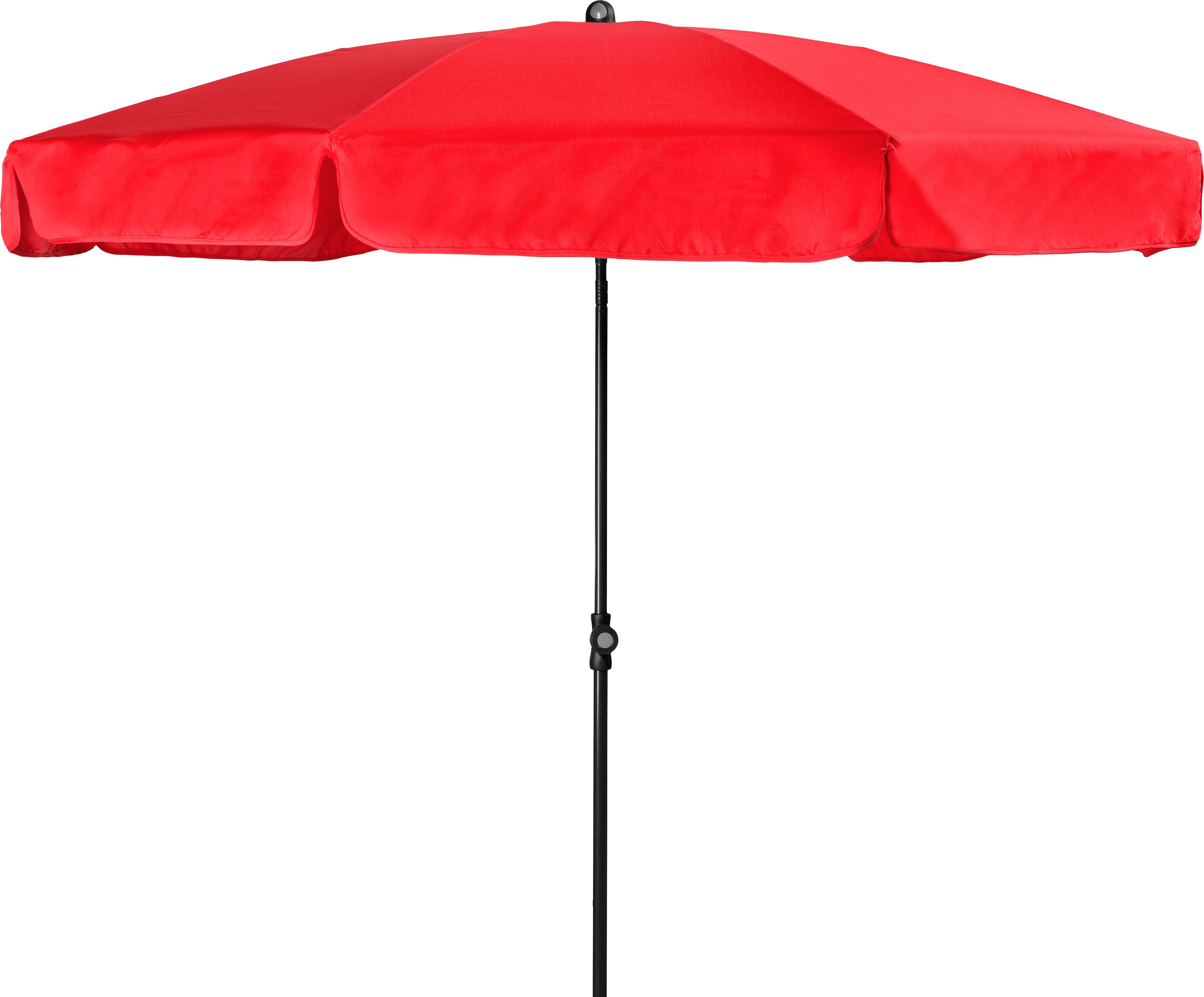 doppler® Sonnenschirm, Maße: ØxH: 200x240 cm, abknickbar, höhenverstellbar, UV-beständig