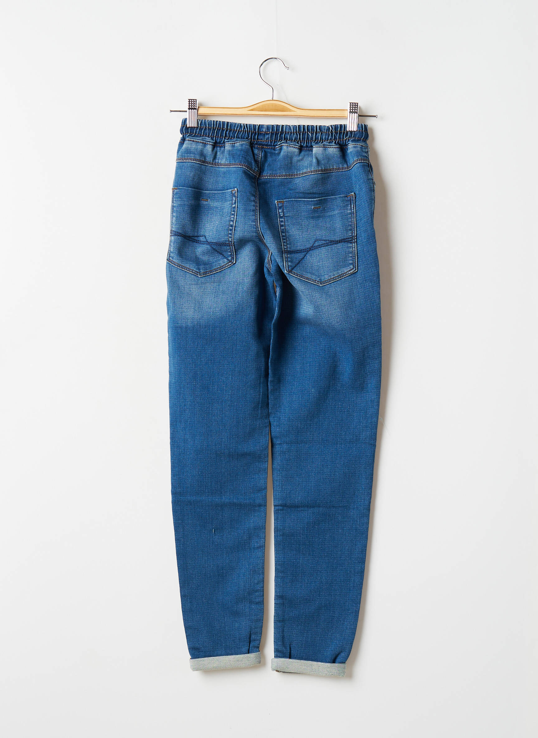 Stooker Jeans Coupe Slim Fille couleur bleu