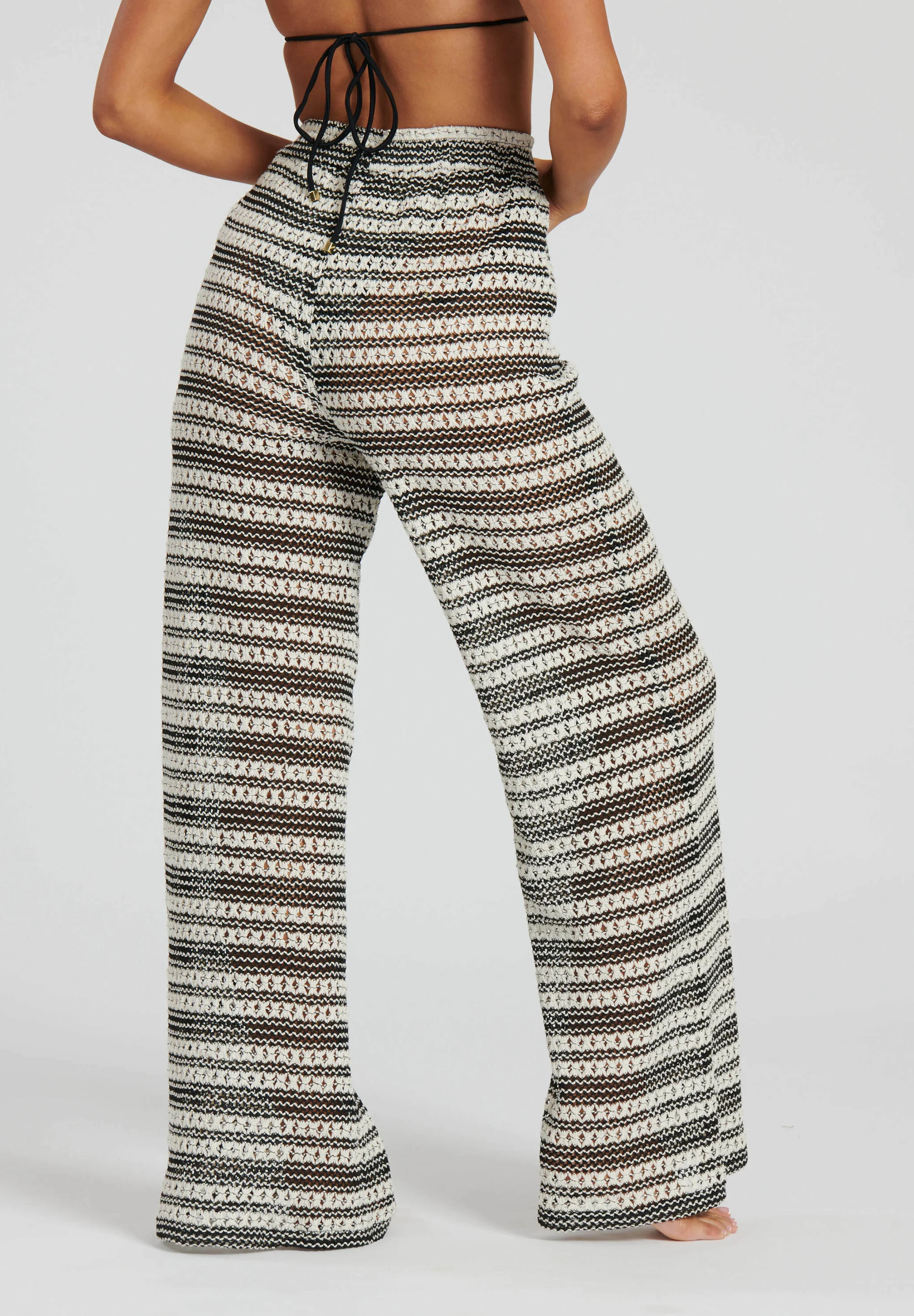South Beach PANTALÓN DE CROCHET MONOCROMÁTICO - Accesorio de playa