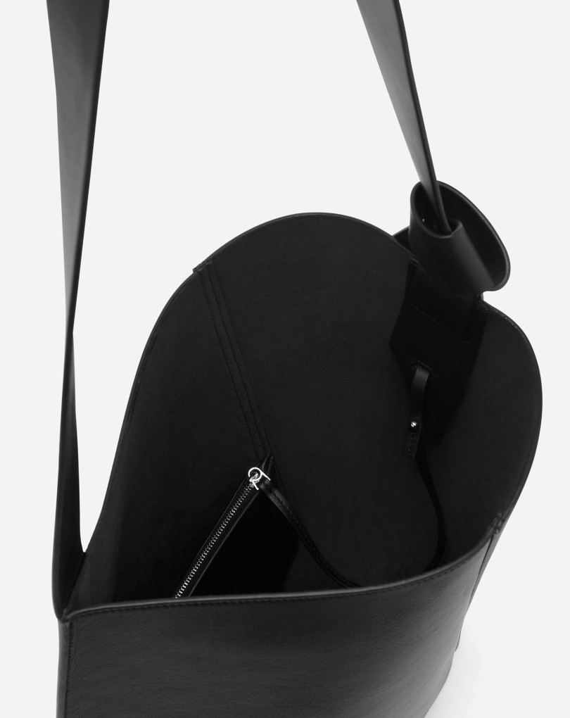 SAC HOBO TIE MM EN CUIR