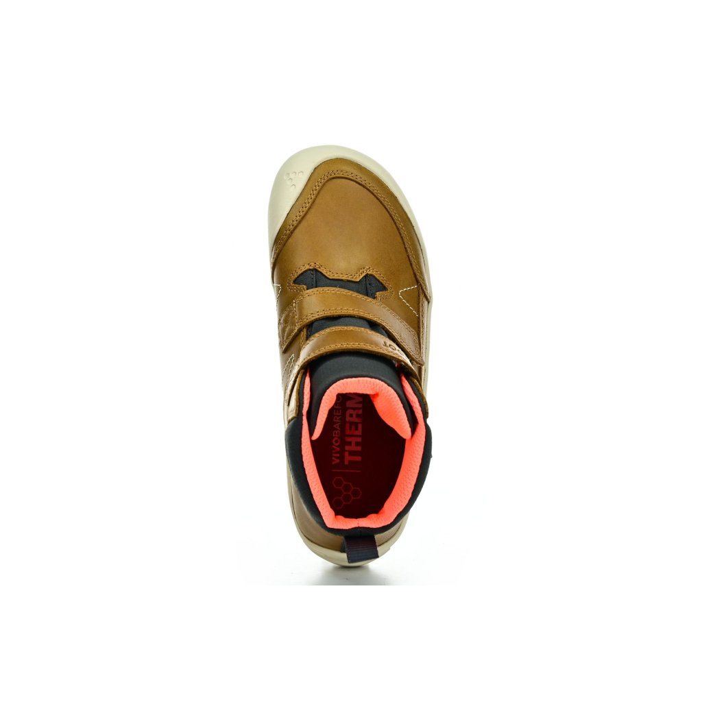 Vivobarefoot Tracker Acorn braune Barfußstiefeletten