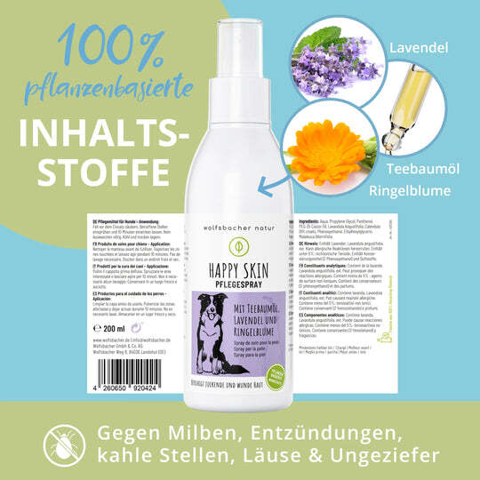 Wolfsbacher Natur Floh- & Zeckenmittel Wolfsbacher Natur Anti Juckreiz Spray