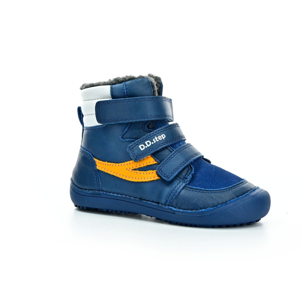 D.D.Step W063-42754 Bermuda Blue Winterbarfußschuhe