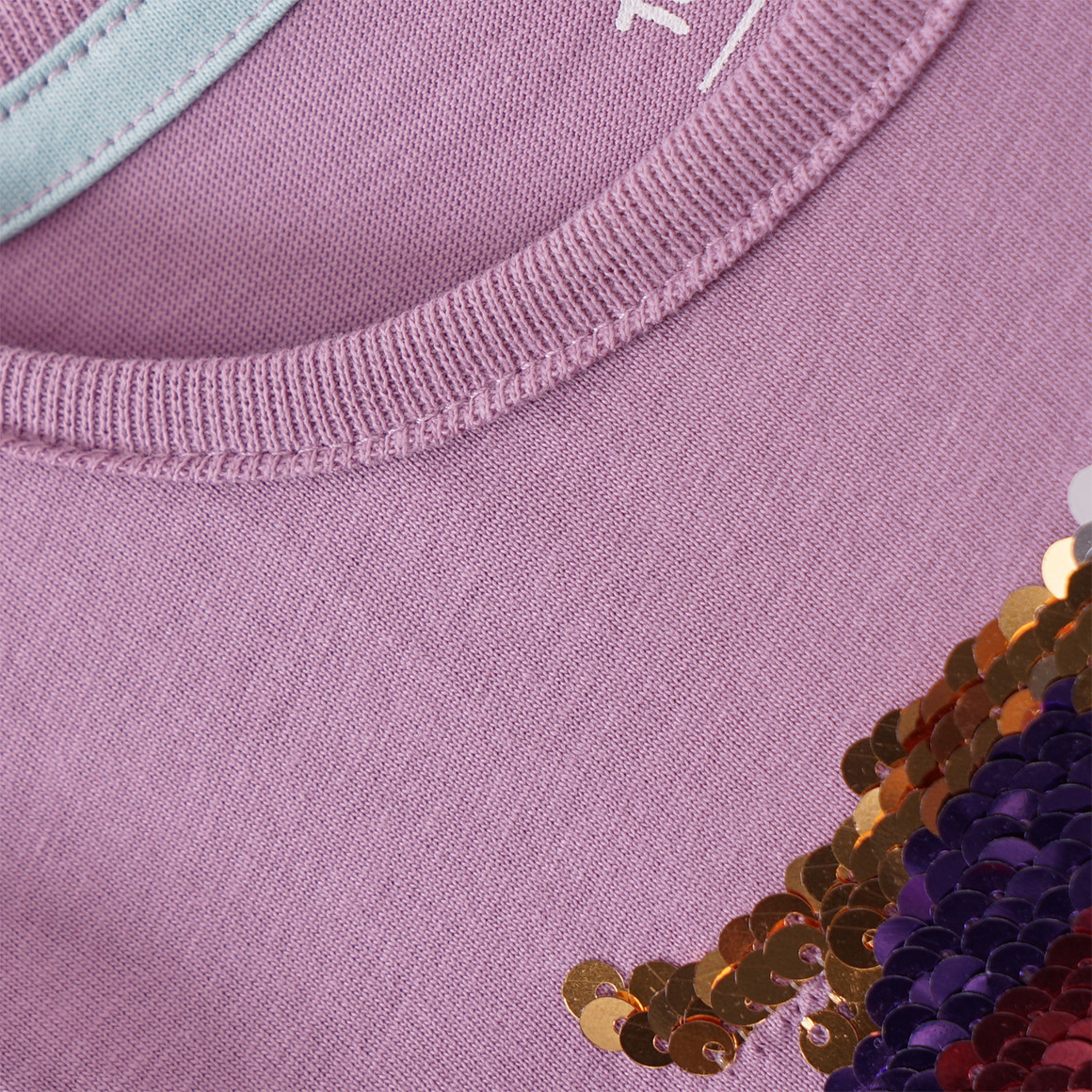 Mädchen Langarmshirt mit Wendepailletten