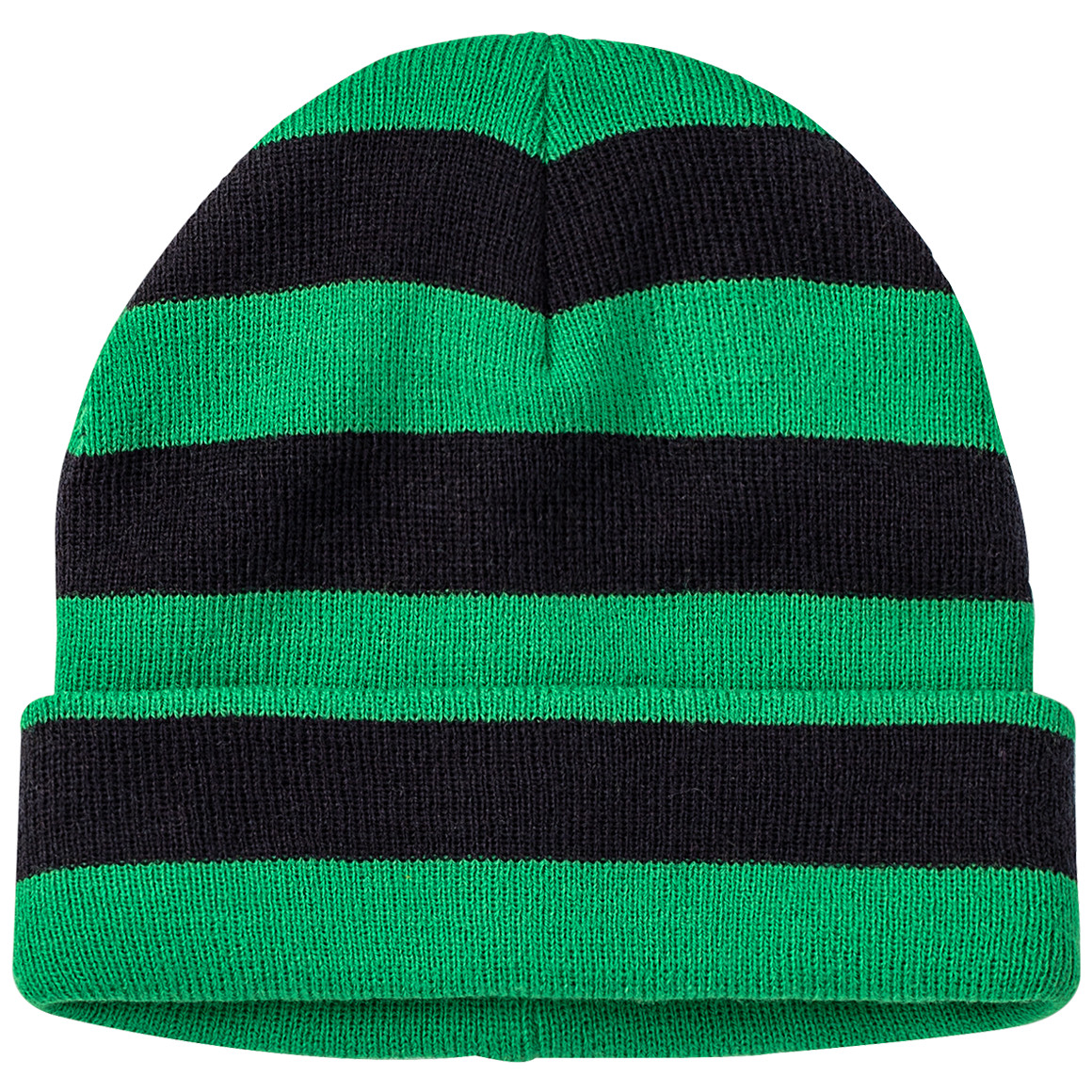 Jungen Strickmütze mit Streifen