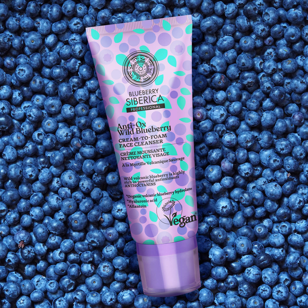 Natura Sibérica Crème Moussante Visage Nettoyant Visage