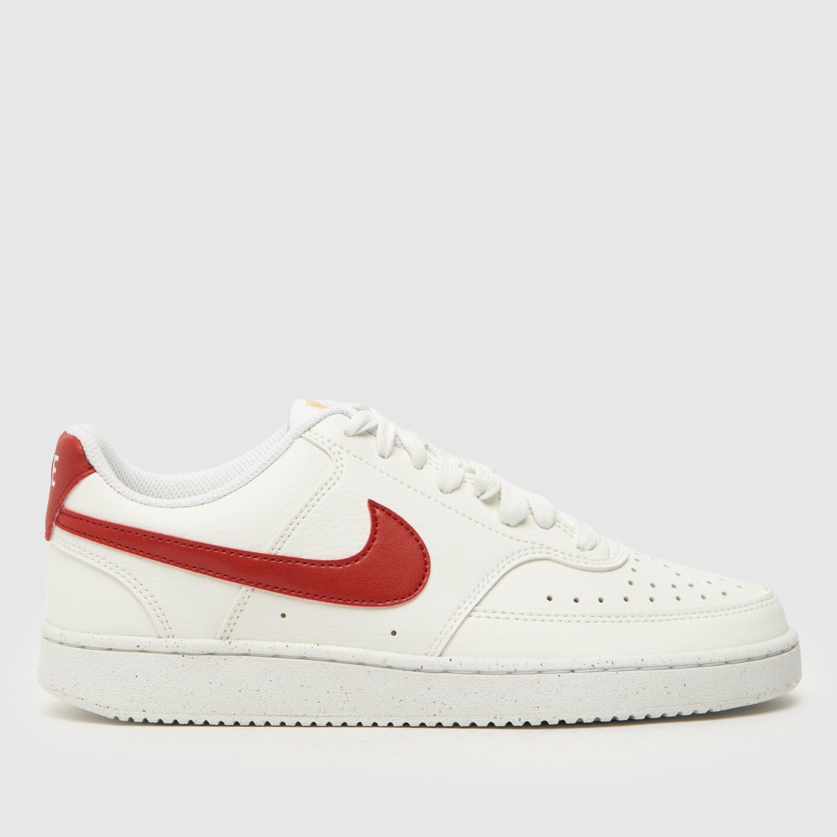 Nike Court Vision Low Better – Vita och röda träningsskor