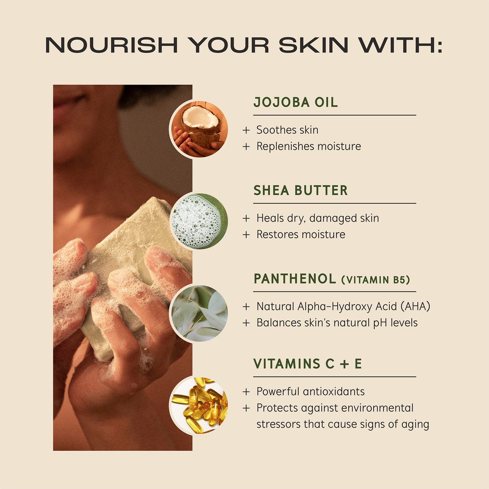 plant apothecary Be Well Aromatic Bar Soap Pain aromatique pour le corps