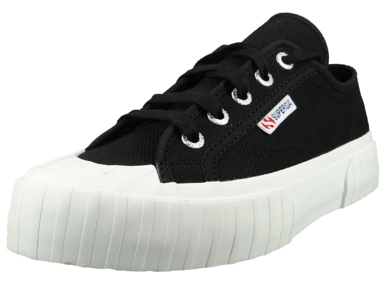 SUPERGA Sneaker schwarz