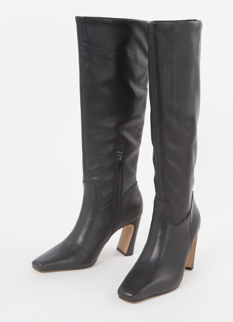 Dune London  Sliding laars van leer