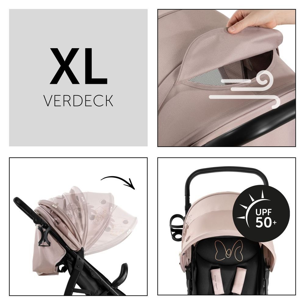 Hauck Kinder-Buggy Rapid 4D - Minnie Mouse Rose