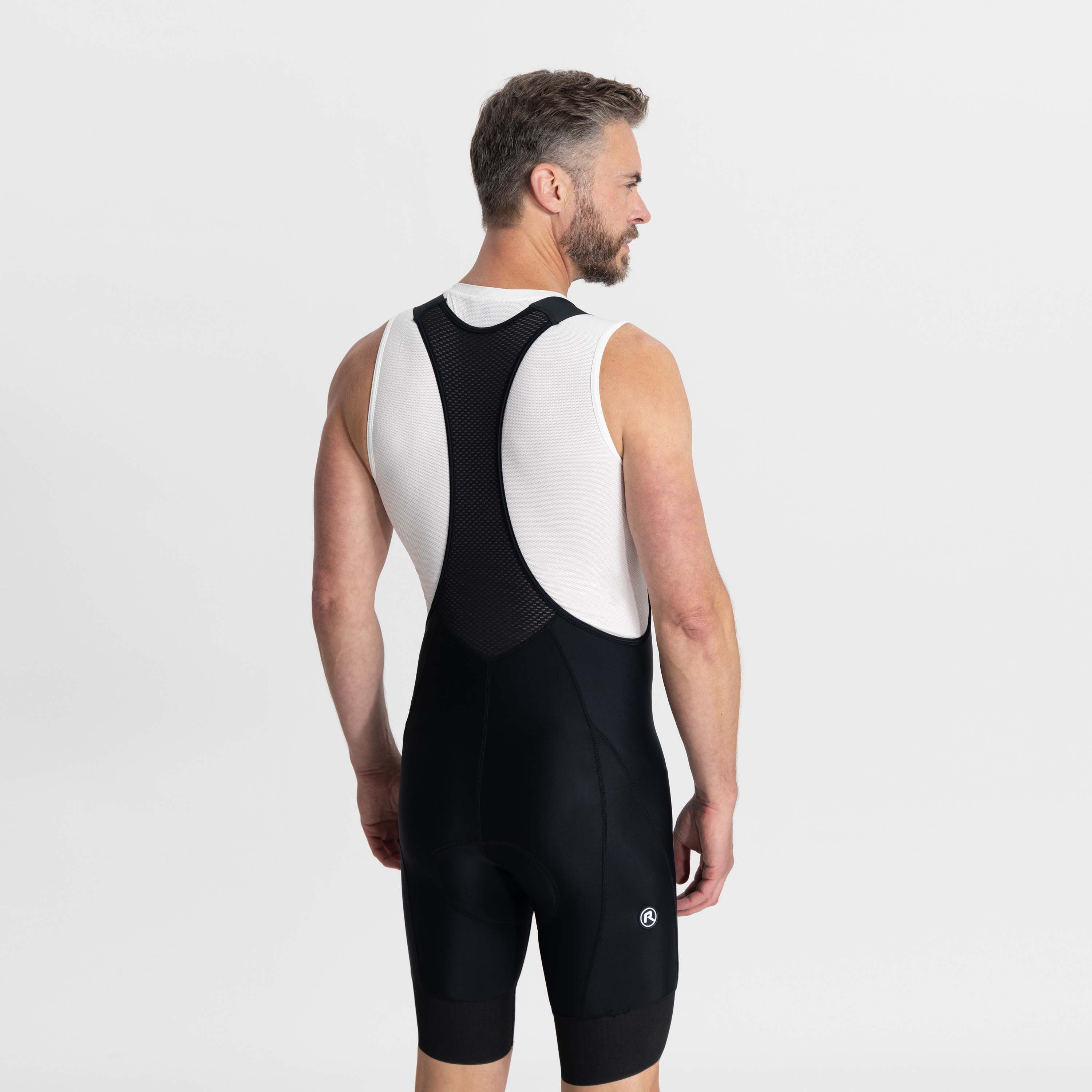 Rogelli Power Schwarz Herren Radhose Kurz Mit Träger