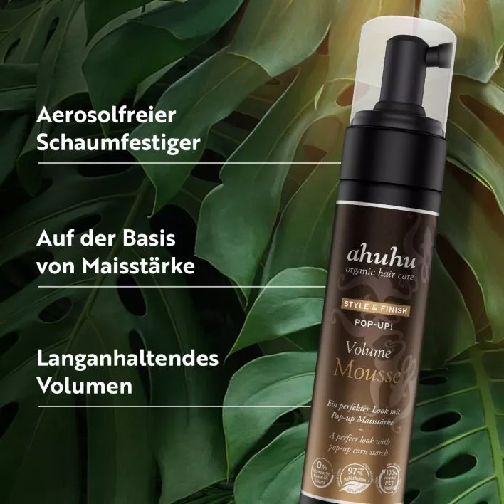 STYLE & FINISH POP-UP! Volume Mousse