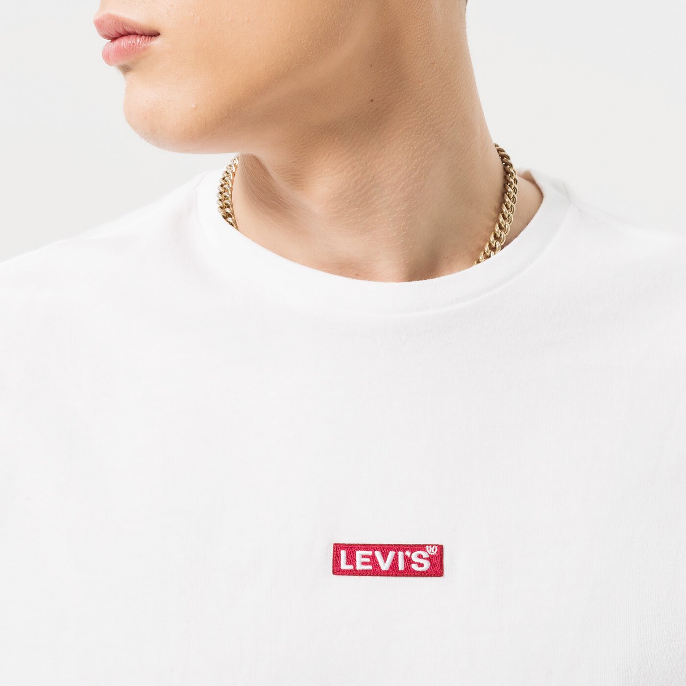 LEVI'S T-SHIRT SS RELAXED BABY TAB T Weiß