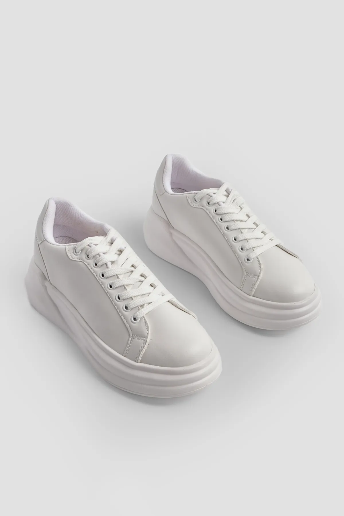 Marjin  Sneaker - Weiß - Flacher Absatz