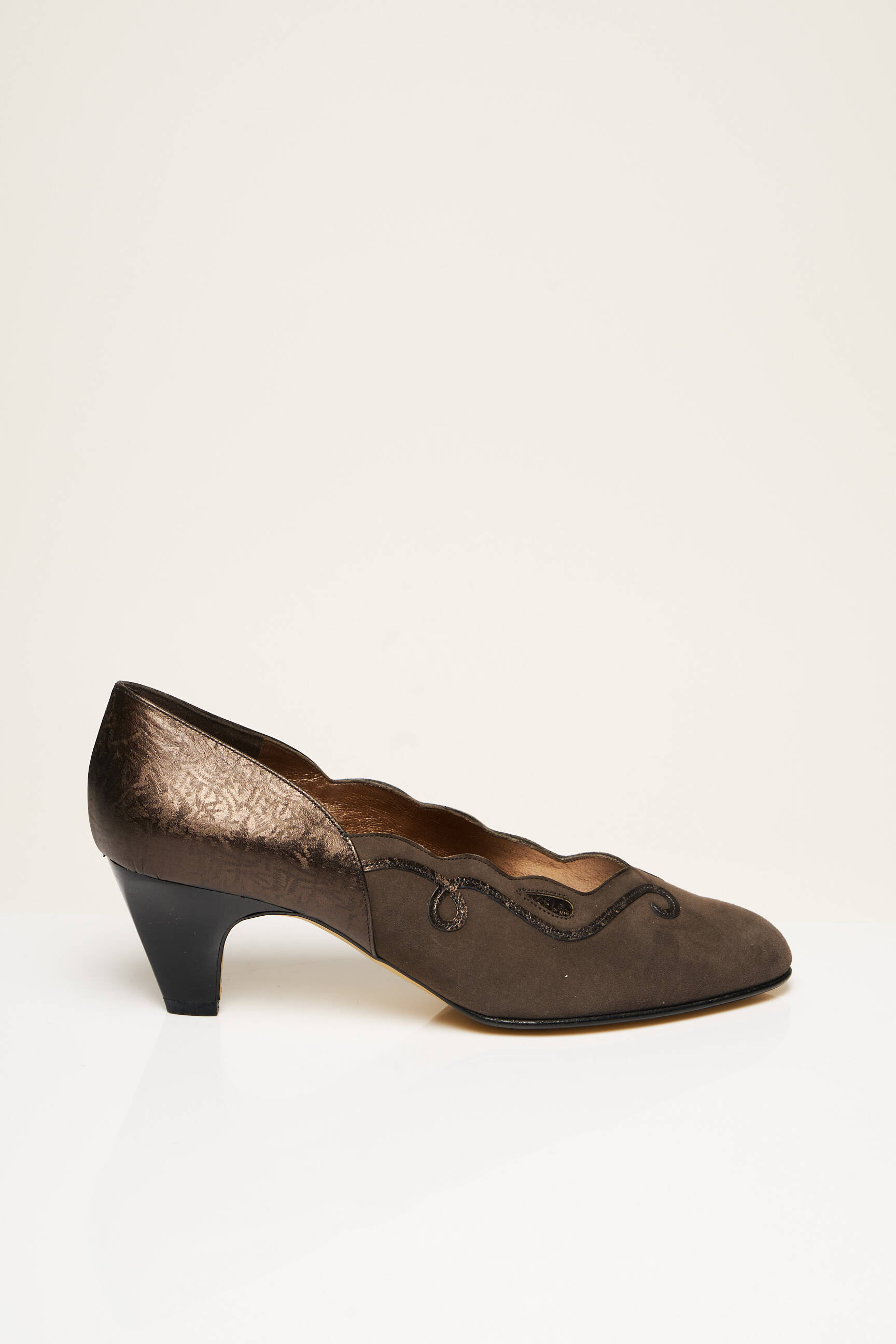 J Metayer Escarpins Femme couleur gris