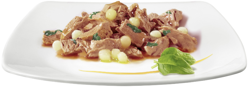 GOURMET Nassfutter GOURMET à la Carte 26x85g Huhn garniert mit Pasta-Perlen