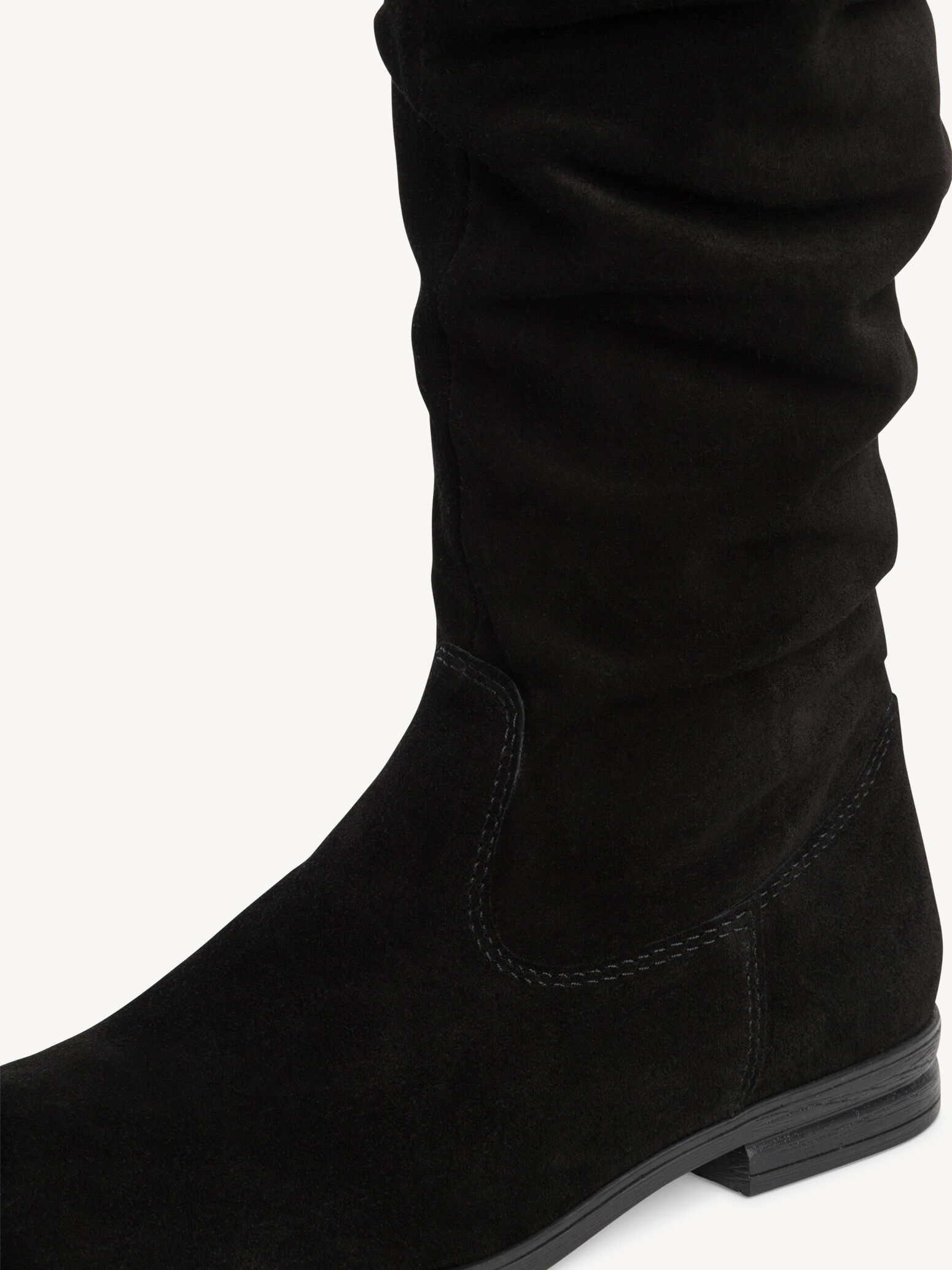 Bottes en cuir - noir
