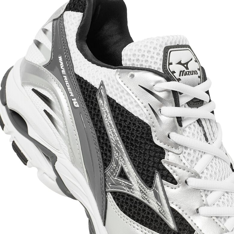 Mizuno Wave Rider 10 white/silver/black