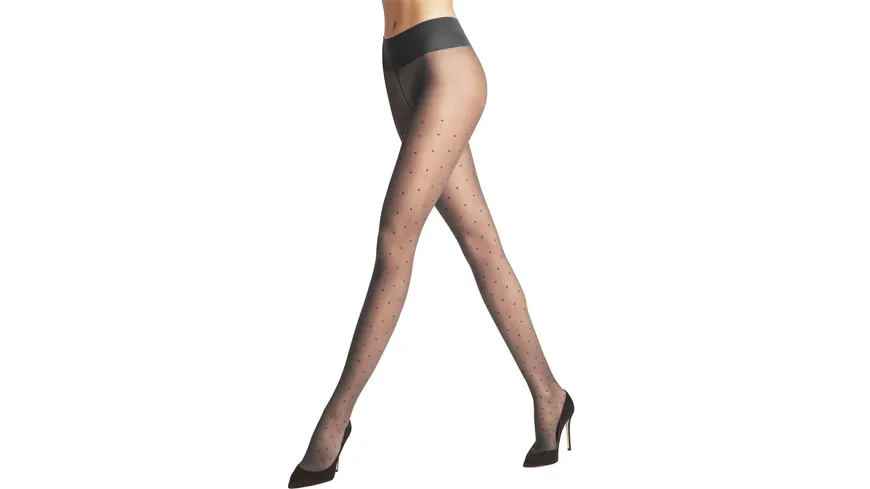 FALKE Damen Strumpfhose Dot Vitalize 20 DEN black