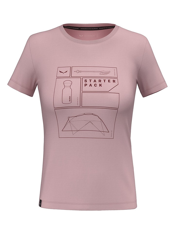 Salewa Funktionsshirt in Rosa günstig kaufen