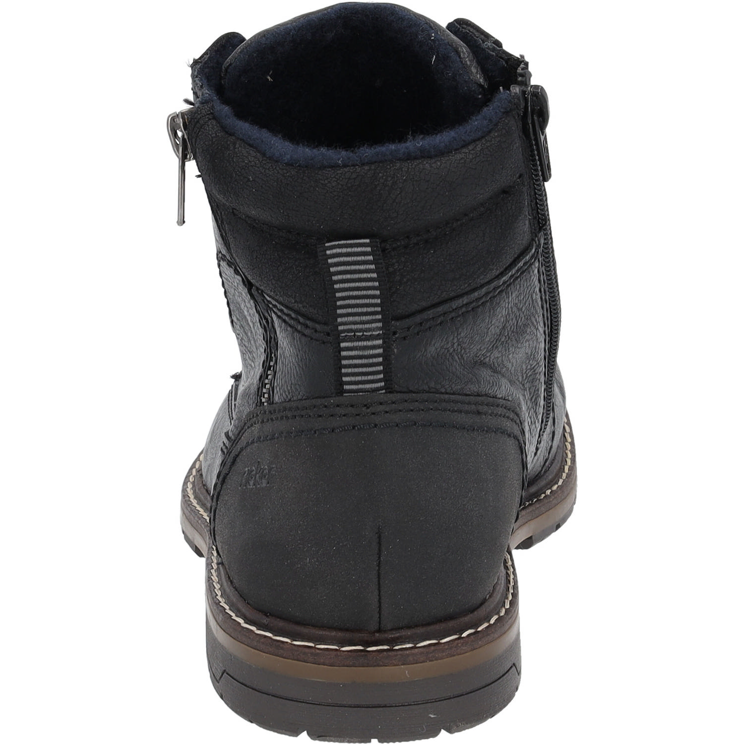 Rieker 13742, Stiefel, Herren, schwarz/schwarz/schwarz