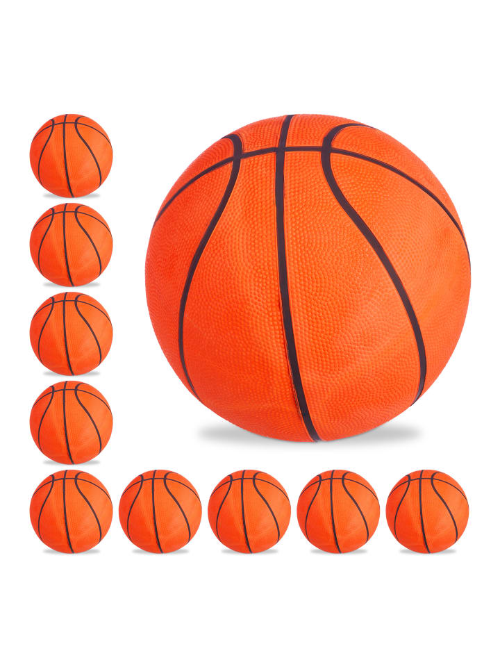 relaxdays 10x Basketball in Orange günstig kaufen onesize