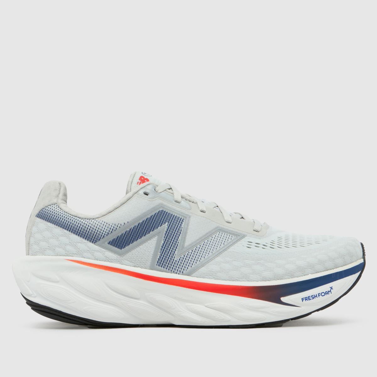 New Balance – Ljusgrå sneakers med fresh foam-mönster och 1080 v13-mönster