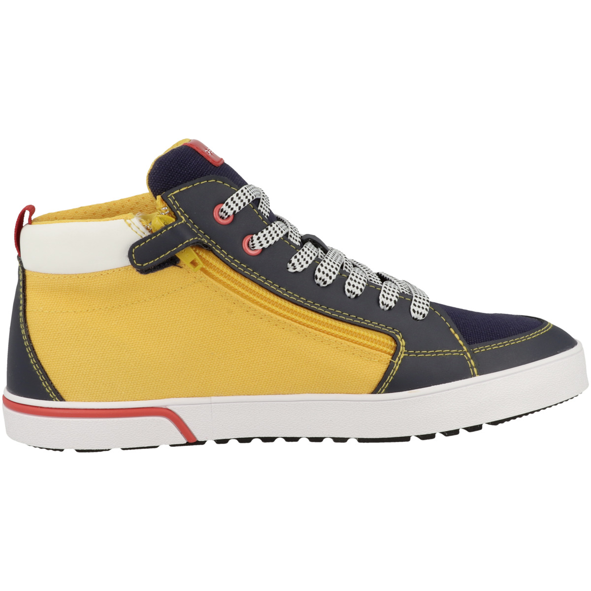Geox J Alphabeet B. F Sneaker mid gelb