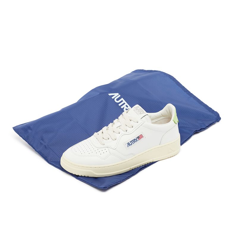 Autry Wmns Medalist Low leat/leat wht/snap grn