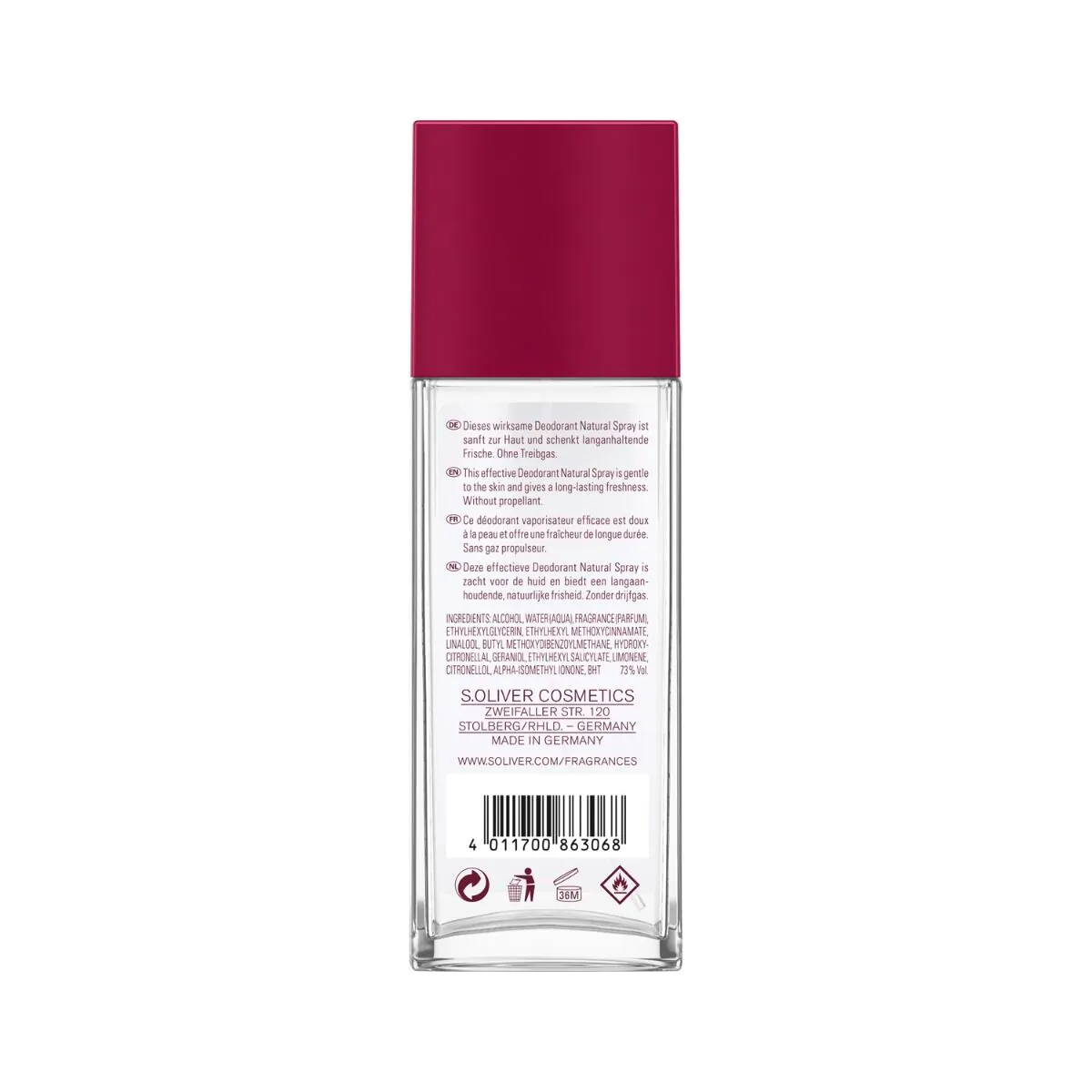 s.Oliver Soulmate Parfumeret Deodorant
