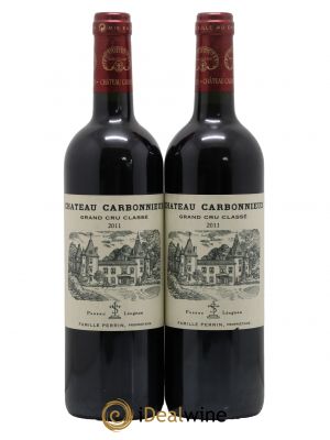Château Carbonnieux Cru Classé de Graves  2011 - Lot de 2 Bouteilles