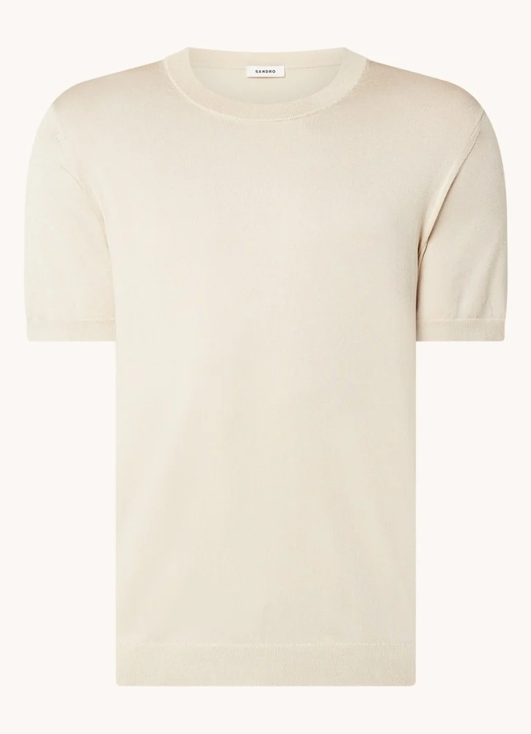 T-shirt girocollo Sandro