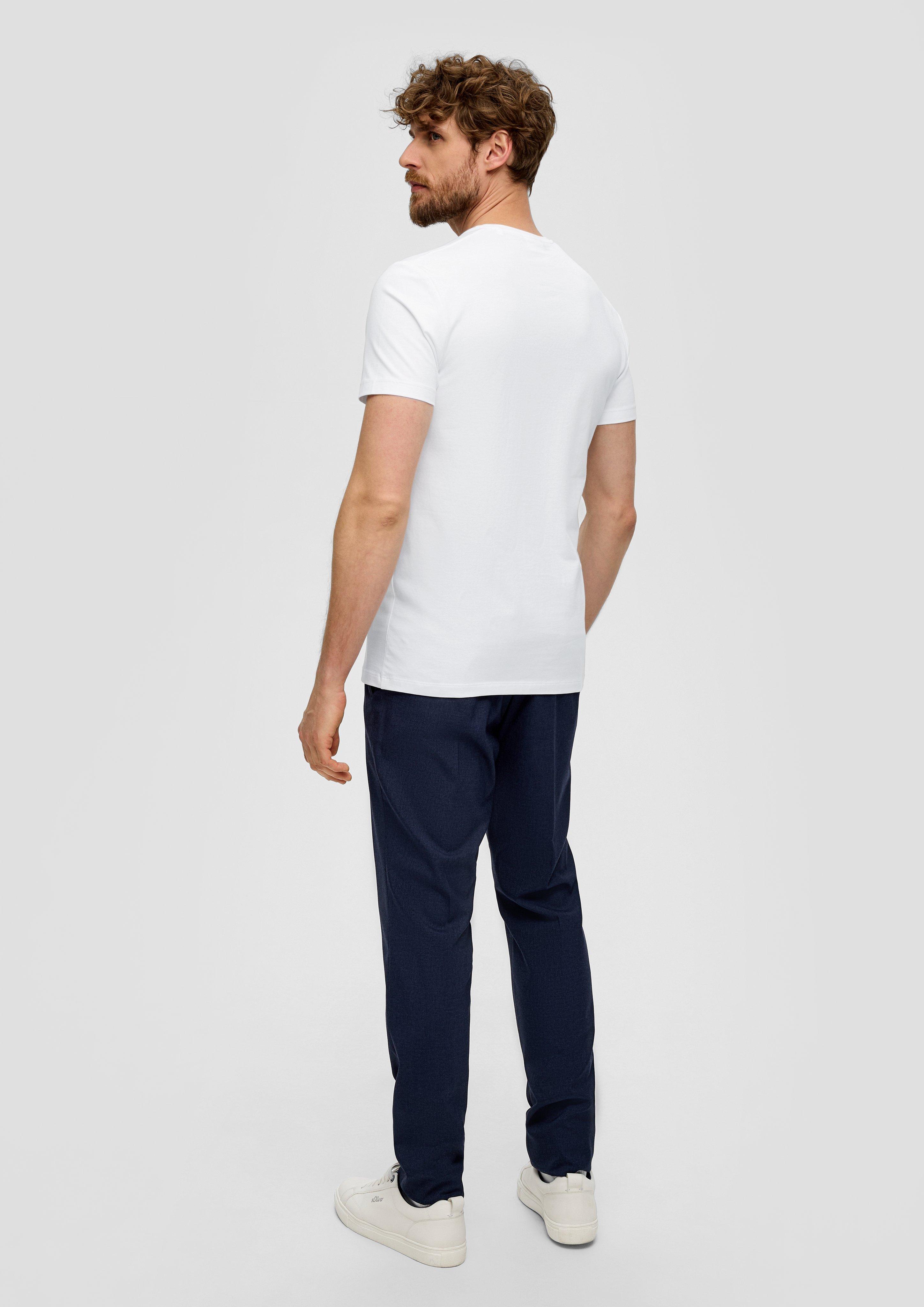 T-Shirt aus Baumwollstretch  2151670-0100