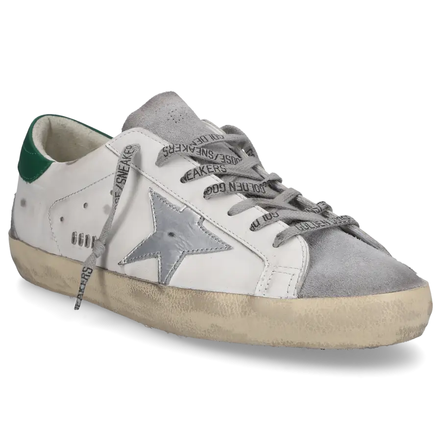 Golden Goose - Sneaker low SUPER-STAR Kalbsleder - weiß