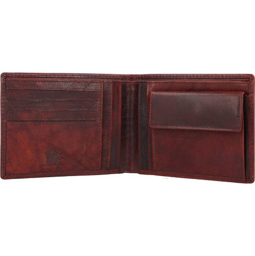 Mano Don Simon Geldbörse Leder 12,5 cm