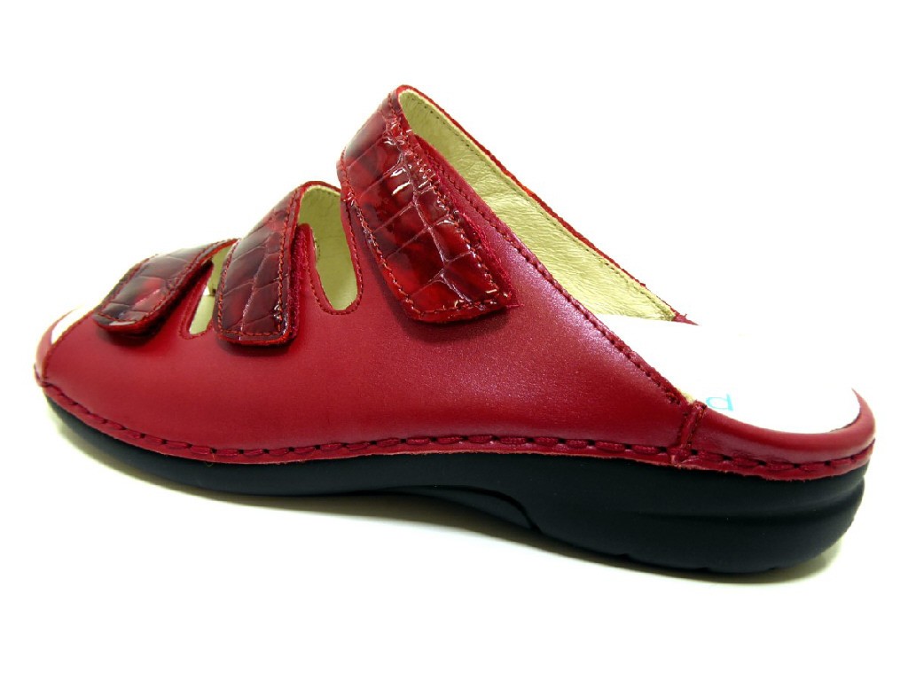 WALDLÄUFER Komfort Sandalen rot