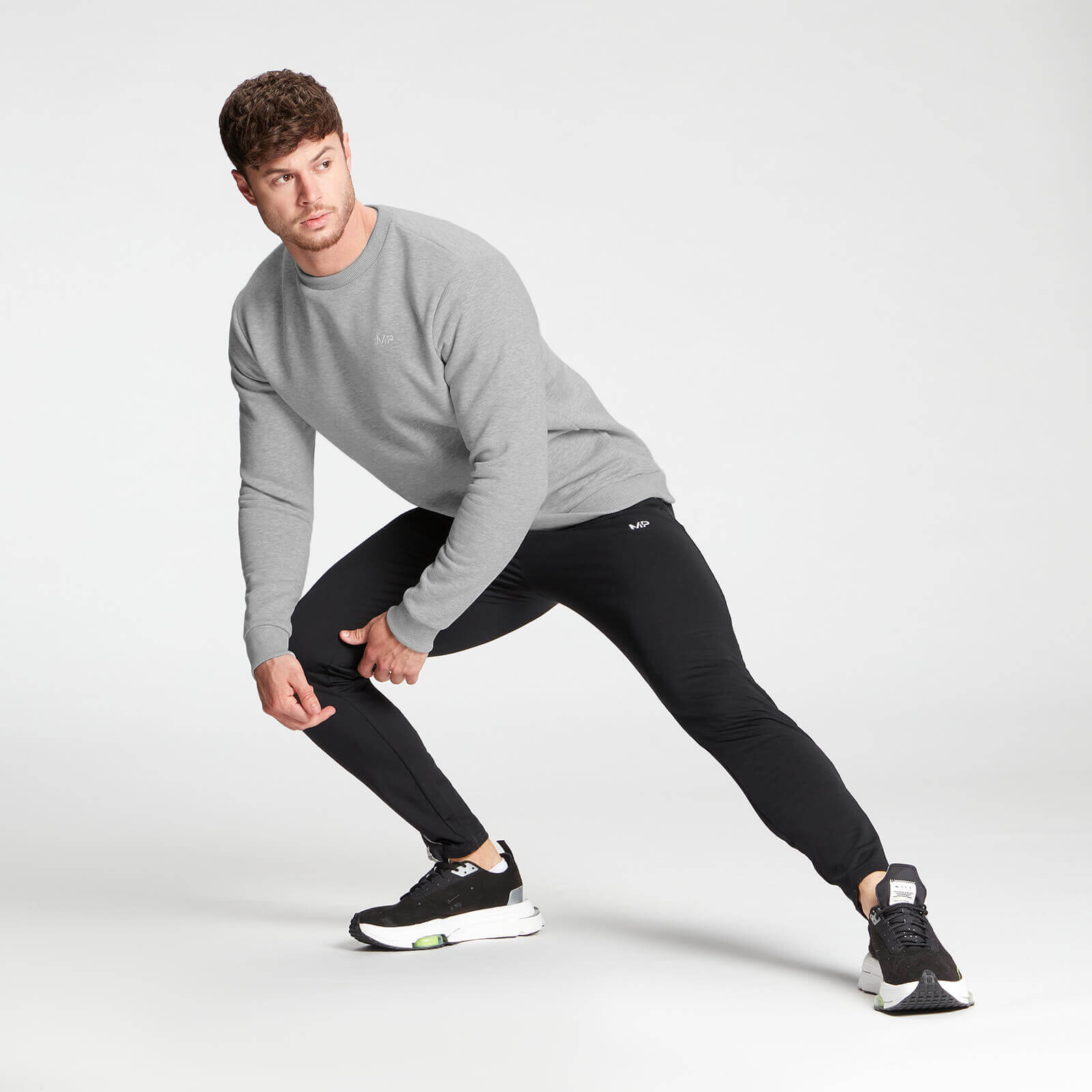 Pull MP pour hommes – Gris chiné