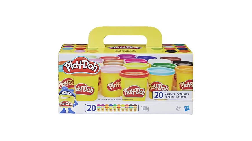 Hasbro - Play-Doh Super Farbenset (20er Pack) 1680 g