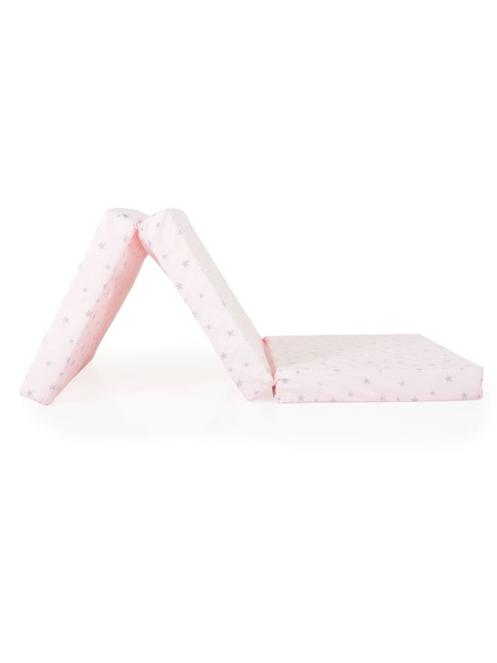 Moni Babybett Klappmatratze Mirage in rosa günstig kaufen 60x120 cm
