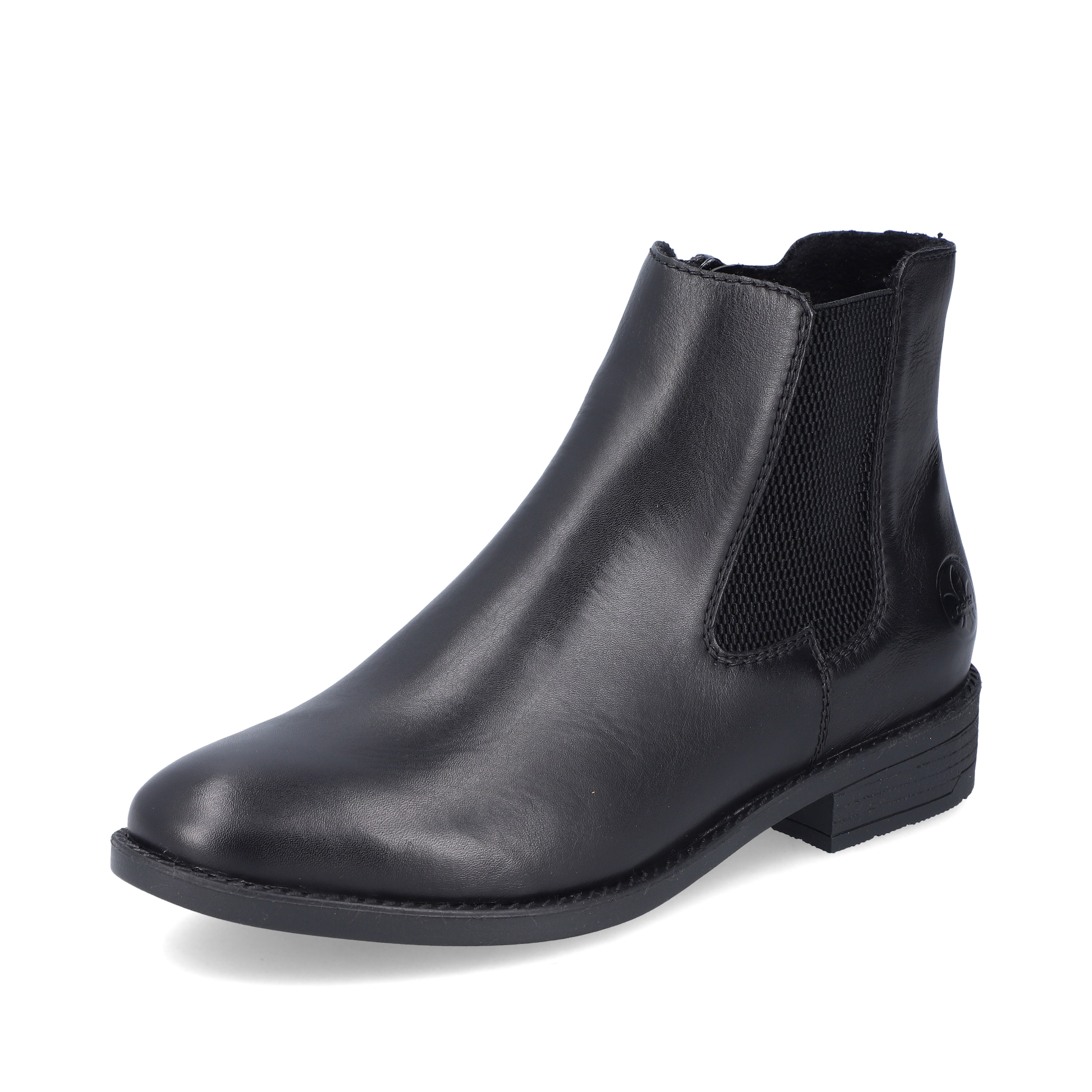 Rieker Damen Chelsea Boots tiefschwarz