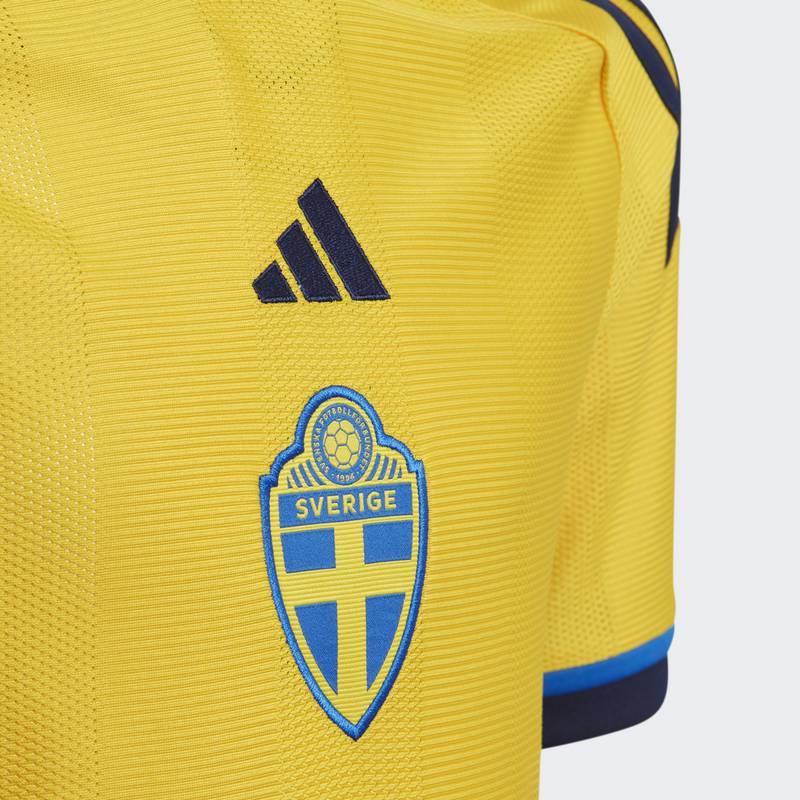 adidas Schweden 21/22 Heimtrikot Trikot Kinder
