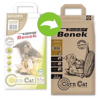 Super Benek Corn Cat Golden