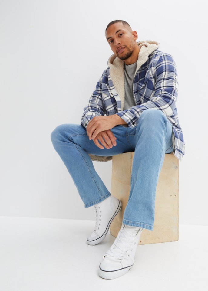 Regular Fit Stretch-Jeans, Bootcut
